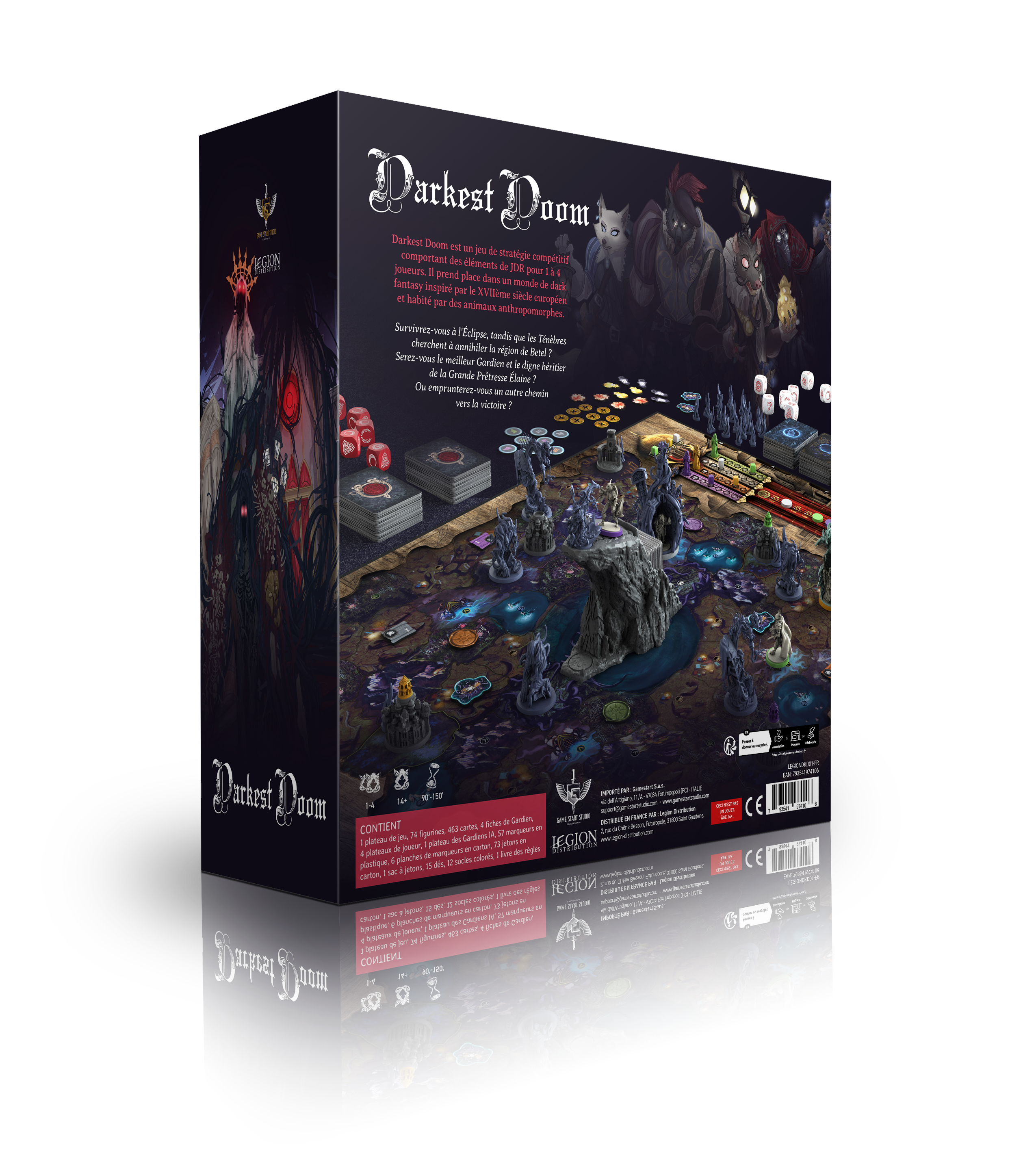 Darkest Doom boîte de base (en Francais)(LIVRAISON GRATUITE)