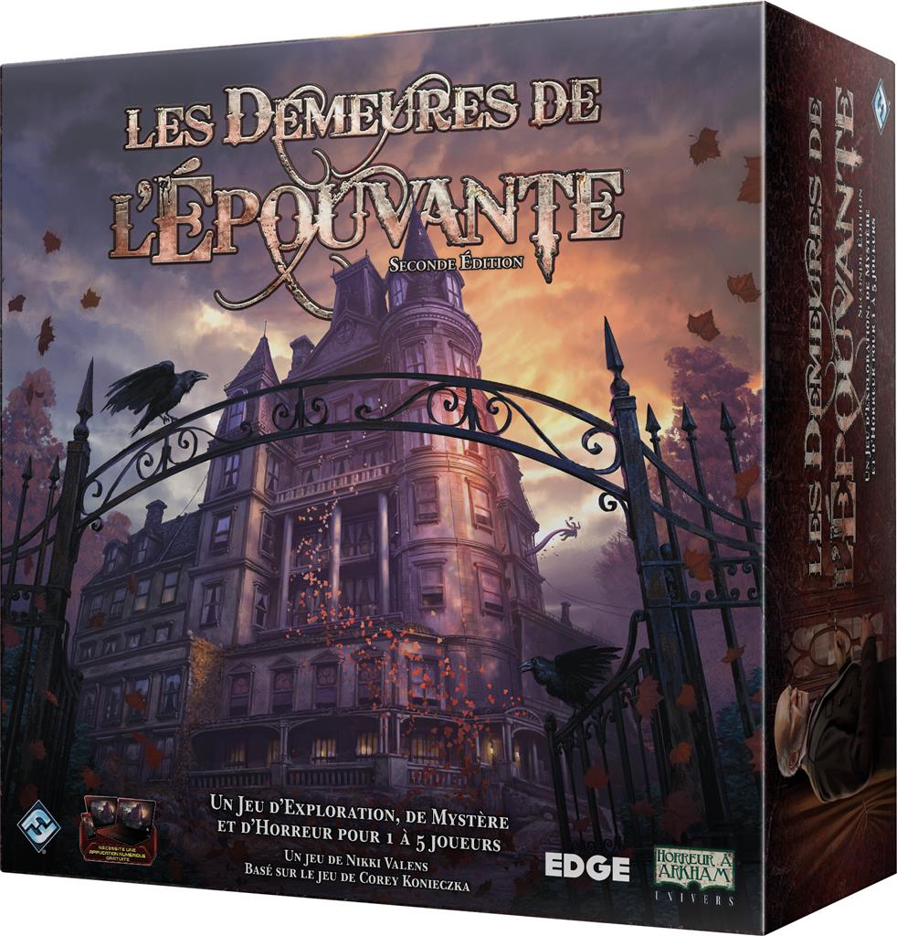 Demeures de l'Épouvante seconde édition(Les) (LIVRAISON GRATUITE) (EN STOCK)(SOLDES D'HIVER 2026)
