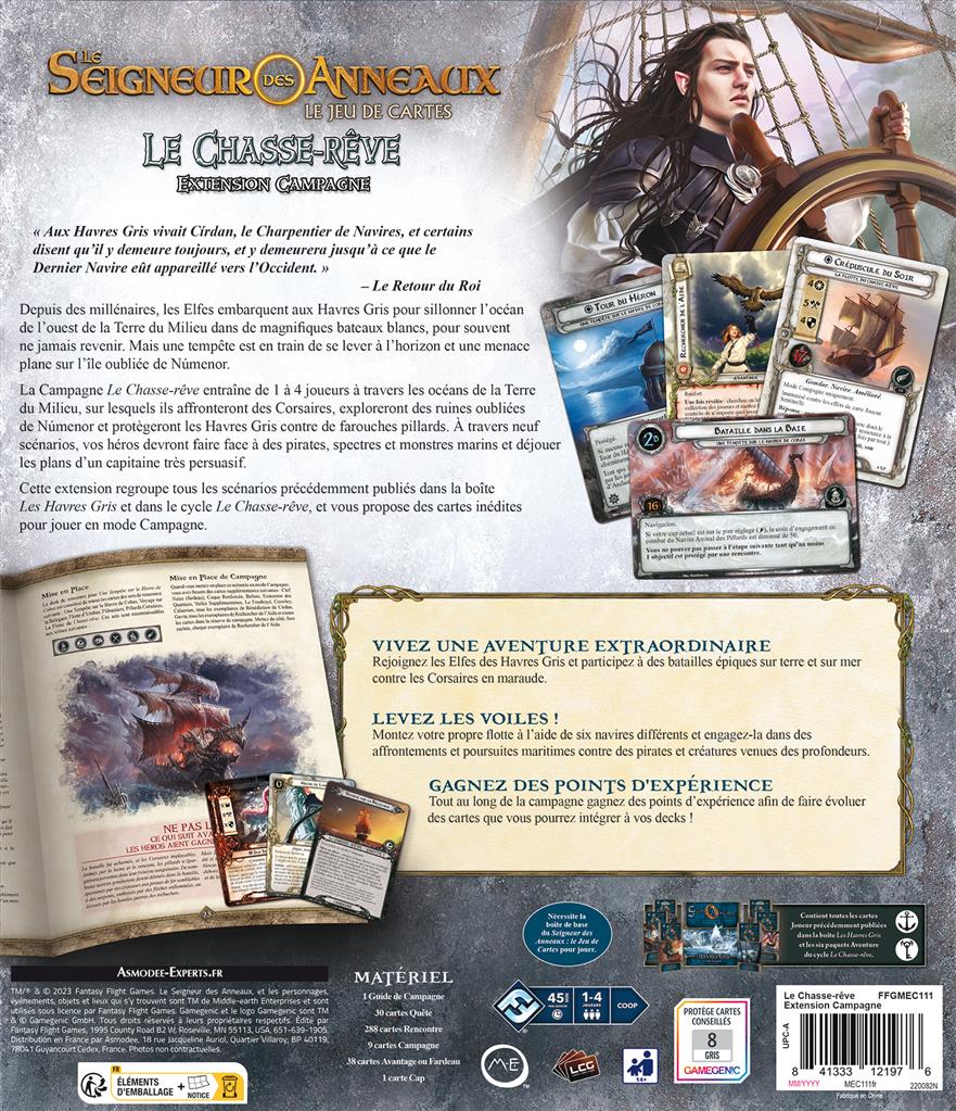 Le Seigneur des Anneaux : Le Jeu de Cartes : Le chasse réve (Extension de campagne)