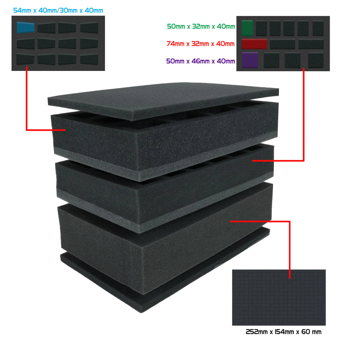 Enhance - Sacoche pour Figurines socles larges (RUPTURE DE STOCK FOURNISSEUR)