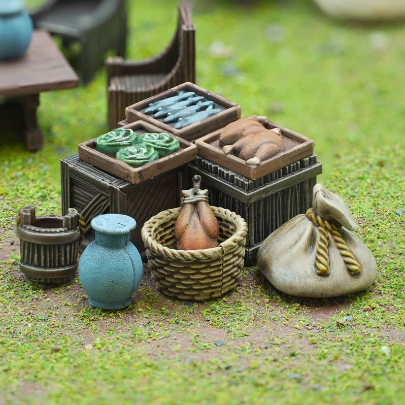 WargamesAtlantic.Socles&Accessoires/Markets & Barricades