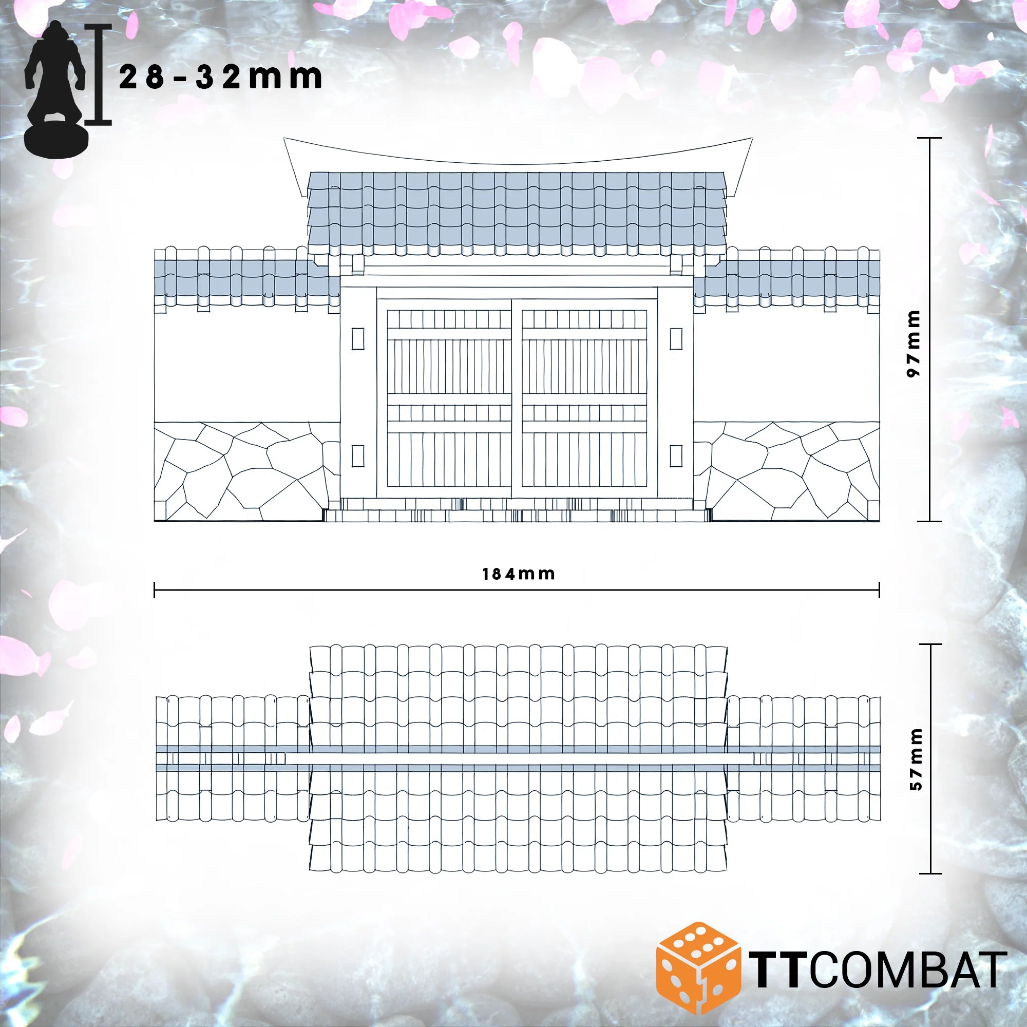TT Combat -Toshi: Courtyard Walls
