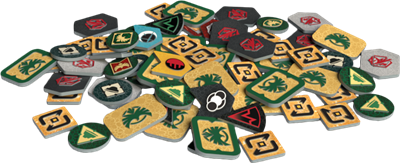 Dune : La Guerre pour Arrakis : Jetons