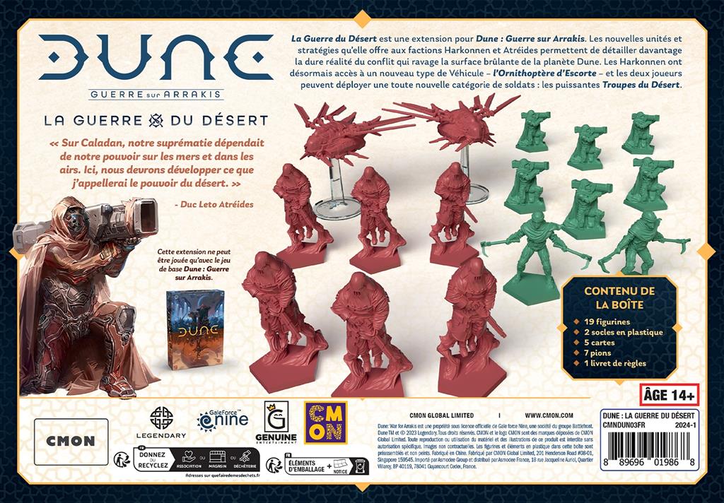Dune : La Guerre pour Arrakis : La Guerre du Désert