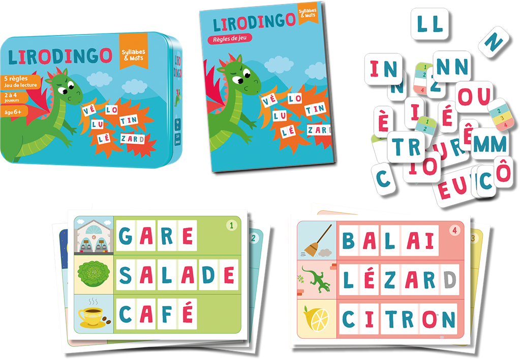 LiroDingo Syllabes et Mots