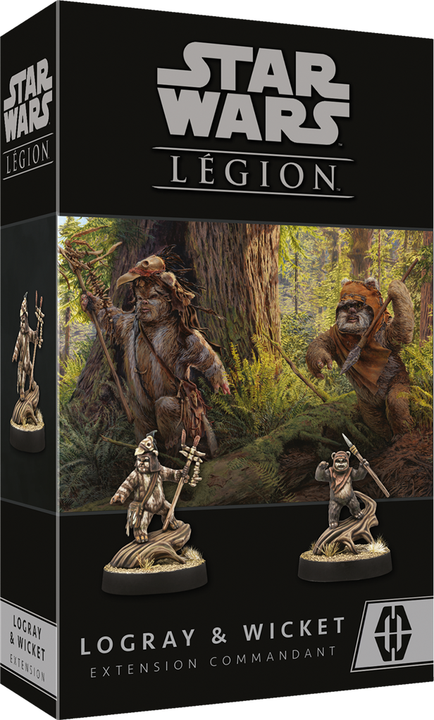 Star Wars Légion : Logray & Wicket : Extension Commandant (EN STOCK)