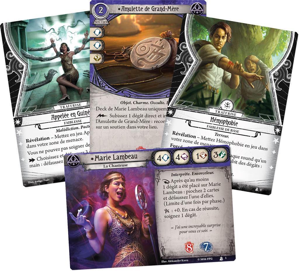 Arkham JCE : Marie Lambeau (Investigateur)(EN STOCK)