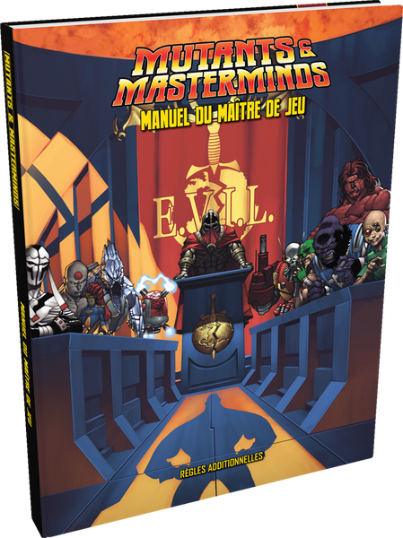 Mutants & Masterminds : Manuel du maître de jeu (frais de port gratuits)