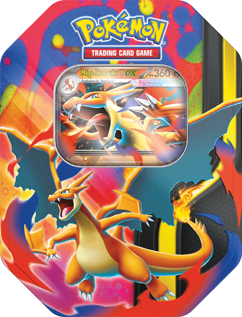 Pokémon : Pokébox Q1 26 Méga-Dracaufeu Y ex (LIMITE A UN EXEMPLAIRE PAR FOYER X OU Y)
