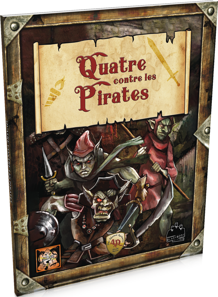 Quatre contre les Pirates (EN STOCK)