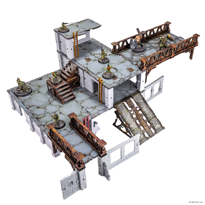 Dungeons & Lasers - Décors  -Rampart - Vertical Expansion