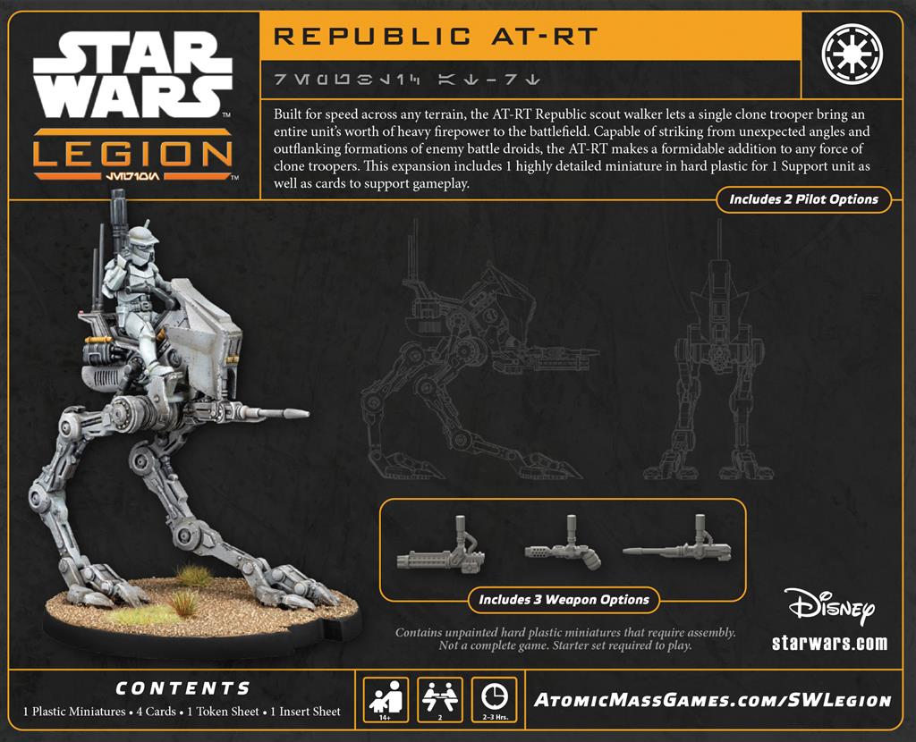 Star Wars Legion: Republic AT-RT (Reissue)
