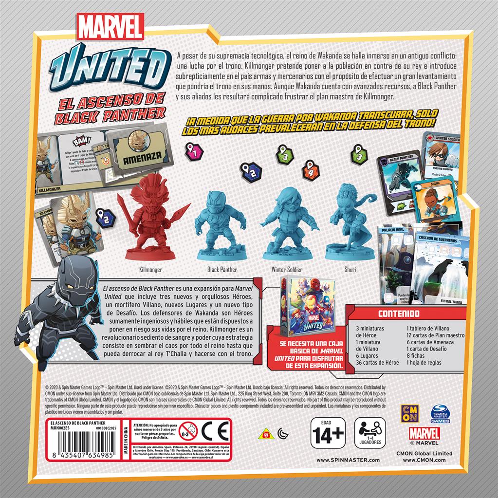 Marvel United : Rise of the Black Panther