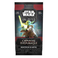 Star Wars Unlimited: Crépuscule de la République Booster x1 en Francais (EN STOCK)