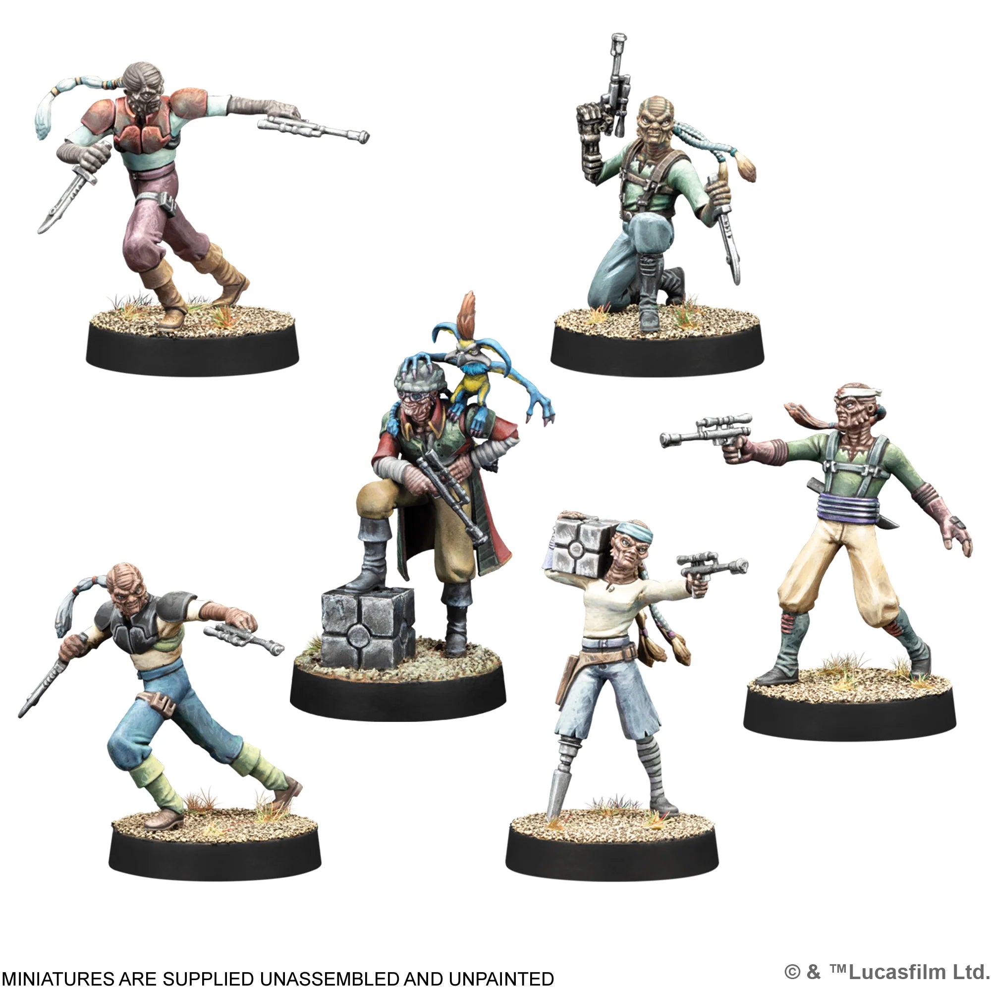 Star Wars Légion : Hondo Ohnaka & Pirates Weequay (Extension d'Unité)