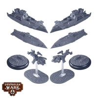 Dystopian Wars- Scandinavian support squadronst en Anglais