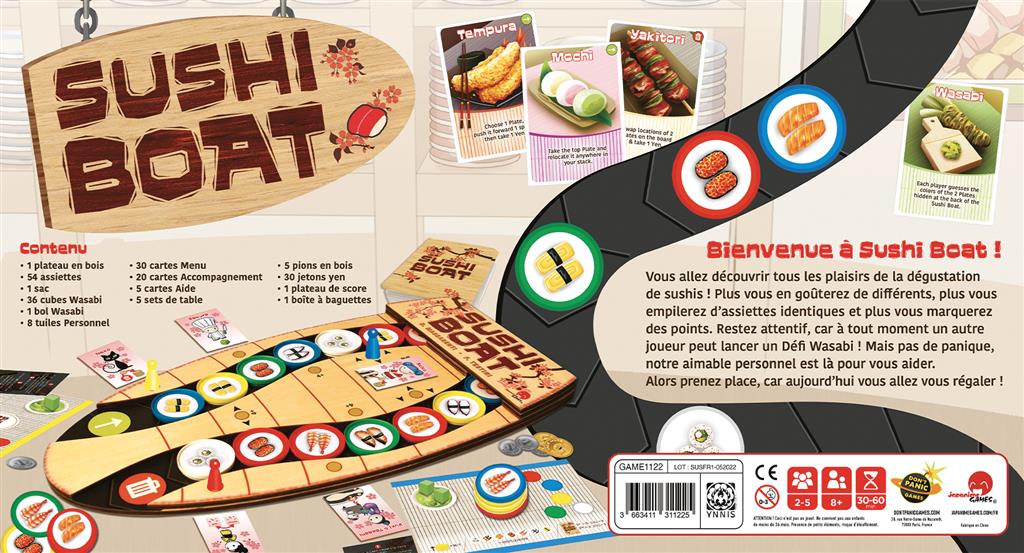 Sushi Boat (EN STOCK)