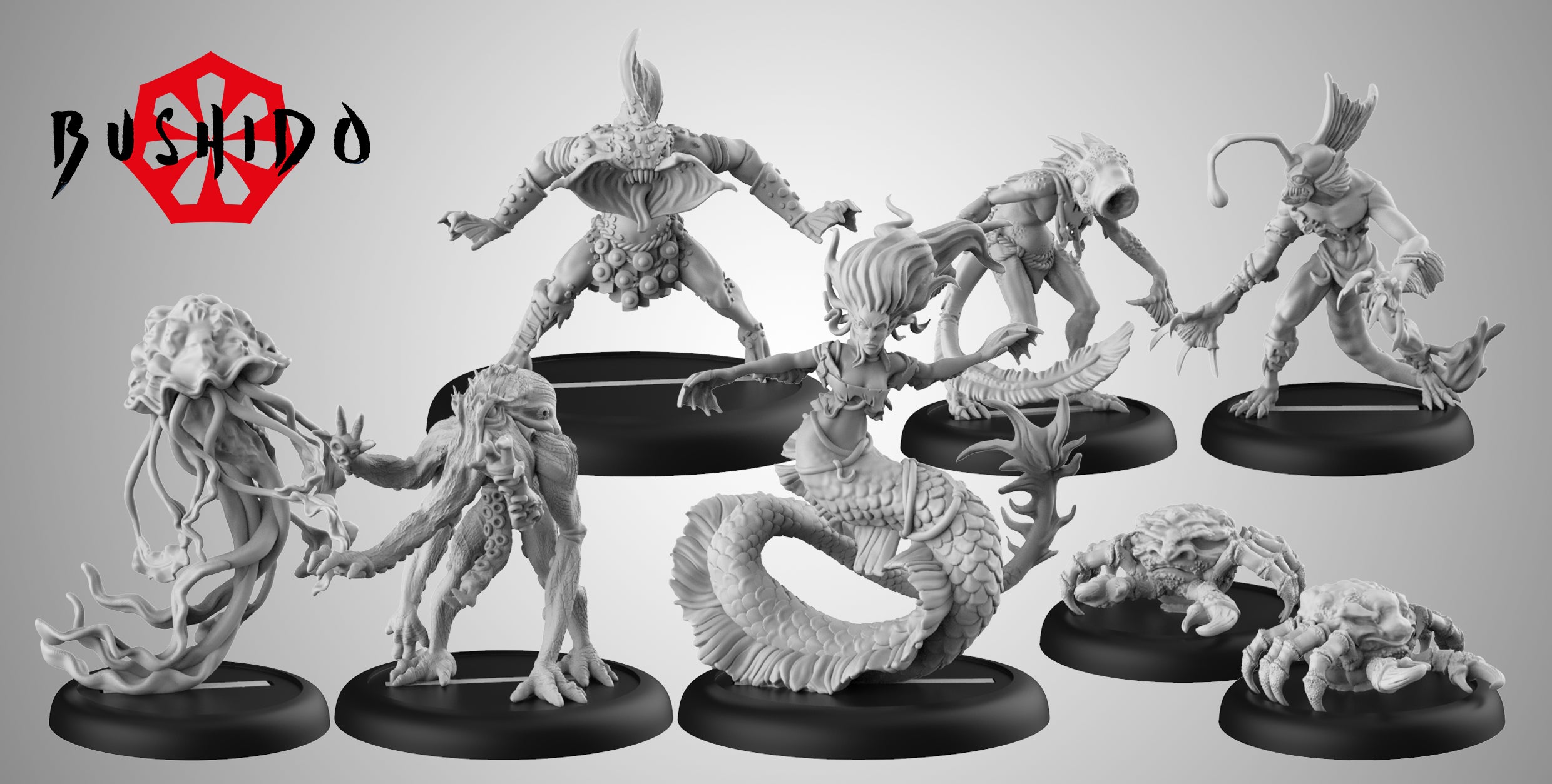 Bushido - Troupe thèmatique - Les profondeurs (LIVRAISON GRATUITE)