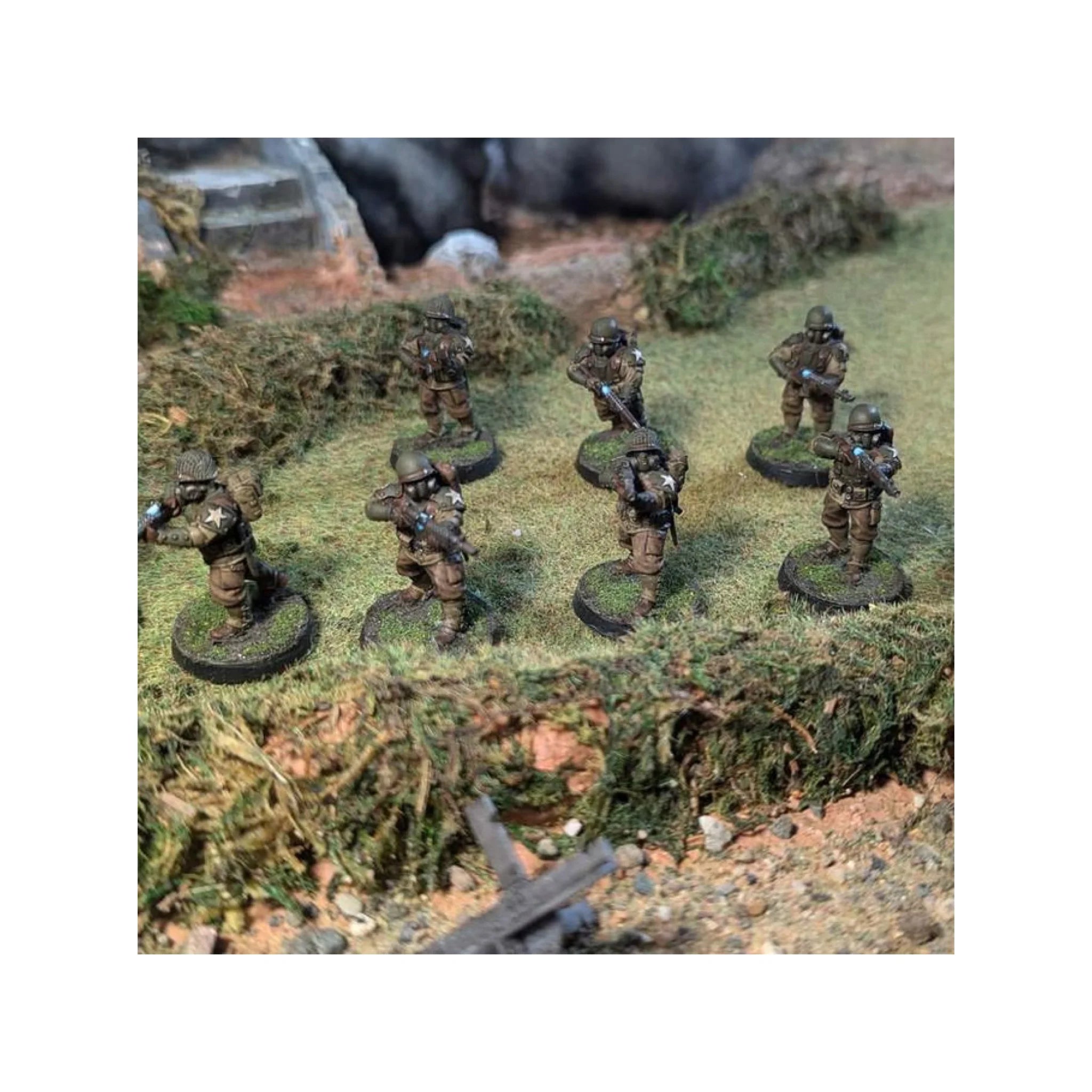 WargamesAtlantic : Si-fi/Marcher: United States Infantry 20 figurines