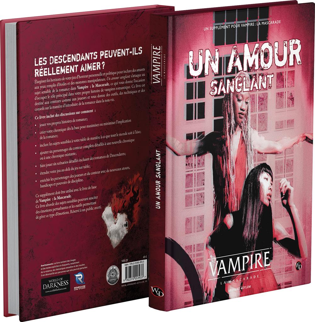 Vampire la Mascarade V5: Un Amour Sanglant (LIVRAISON GRATUITE)