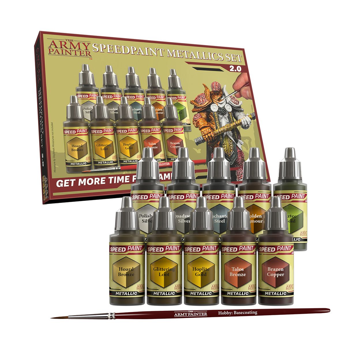 ARMY PAINTER - SPEEDPAINT 2.0 - Metallics Set 2.0