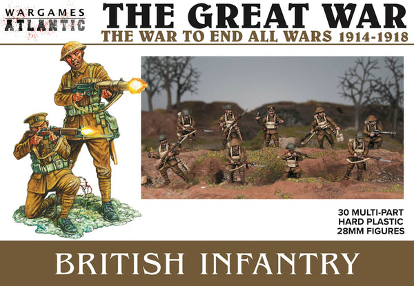 WargamesAtlantic : WW1 : British Infantry (1916-1918)