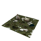 Warcrow - Bakhlia Farm Scenery Pack (Précommandes jusqu’au 27/03/2025)