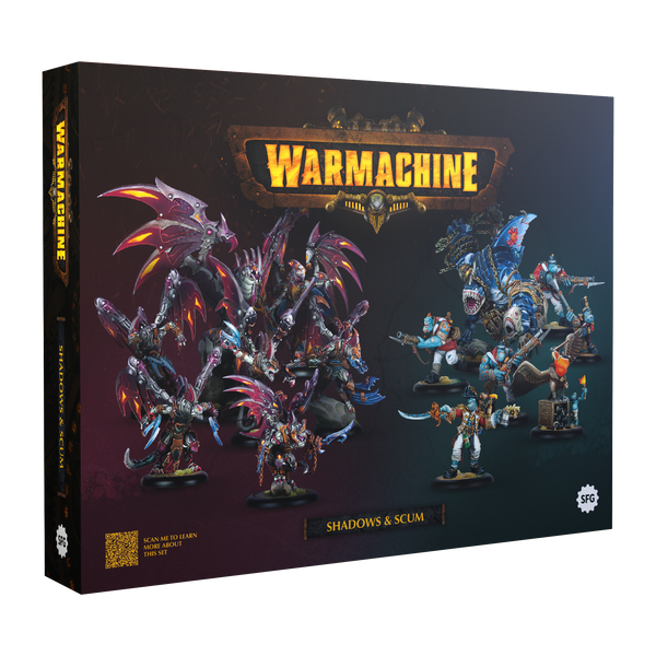 WARMACHINE - SHADOWS & SCUM - Starter 2 joueurs en Anglais (Sortie en mars 2025)(LIVRAISON GRATUITE)