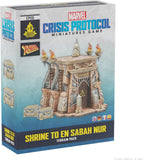 Marvel Crisis Protocol : Shrine Sabah Nur Terrain Pack