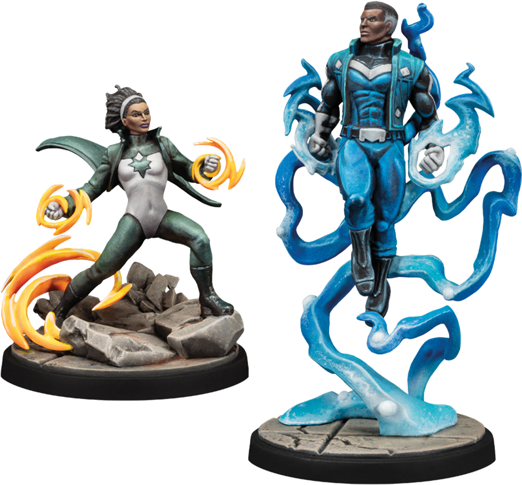 Marvel Crisis Protocol: Spectrum & Blue Marvel