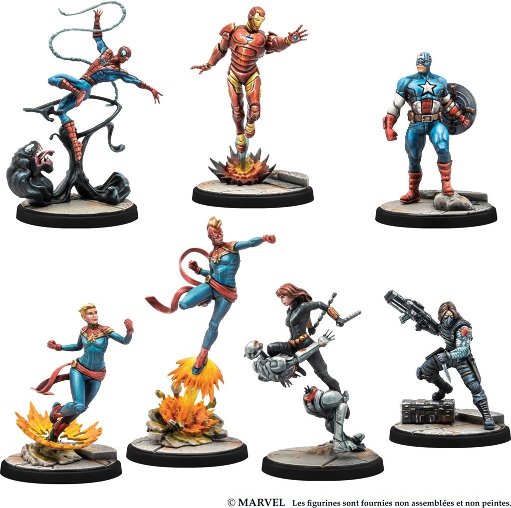 Marvel Crisis Protocol: Les Plus Puissants de la Terre (base)