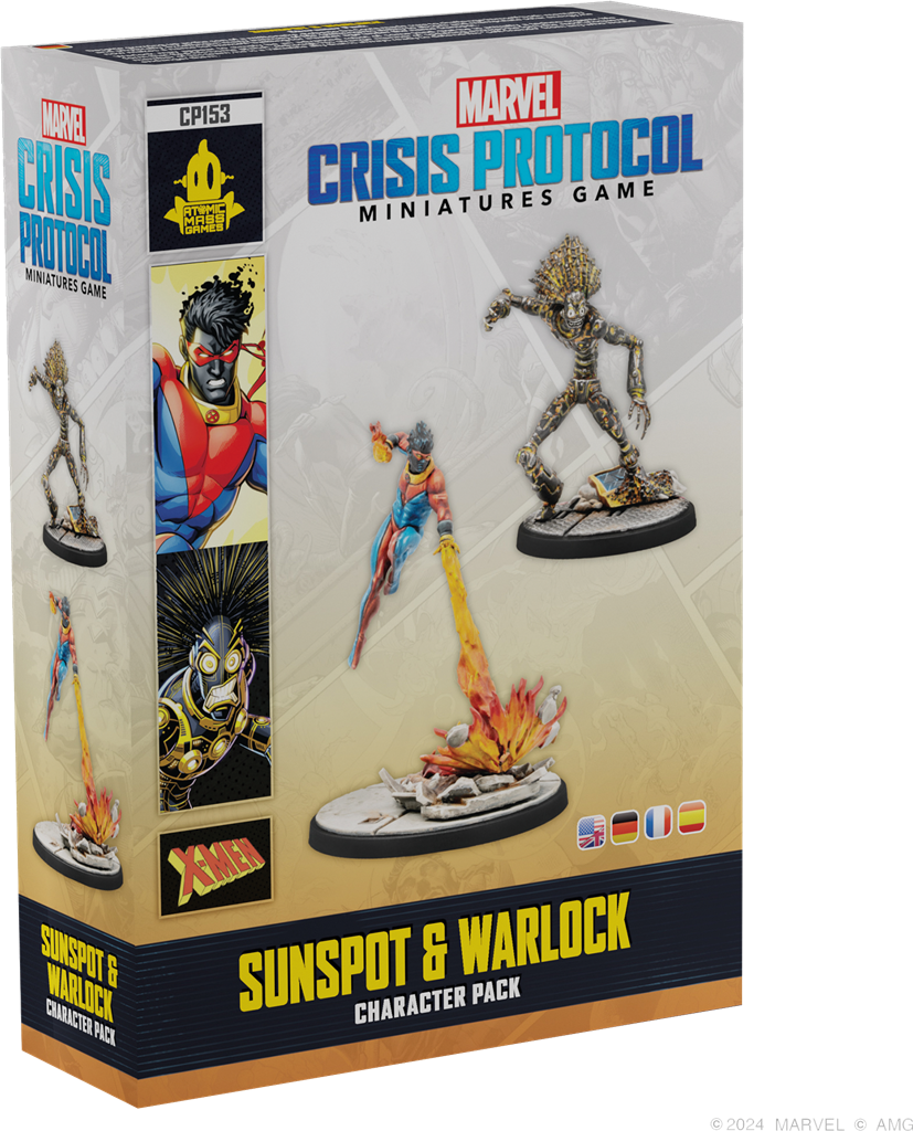 Marvel Crisis Protocol : Sunspot & Warlock