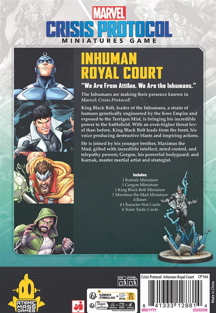 Marvel Crisis Protocol:Inhuman Royal Court