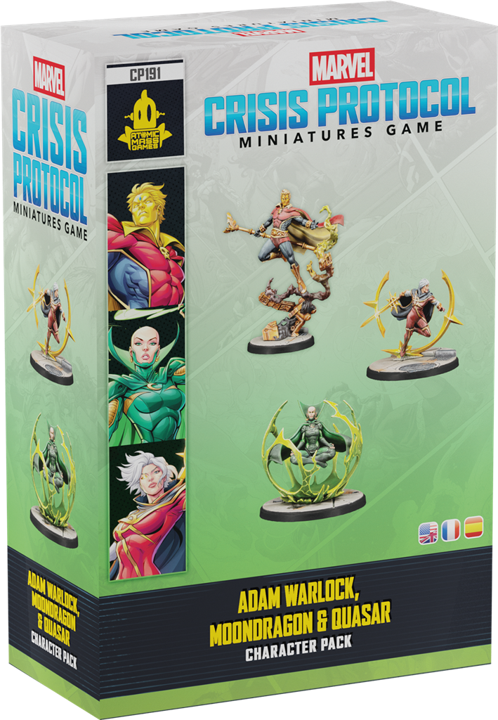 Marvel Crisis Protocol: Adam Warlock, Moondragon & Quasar
