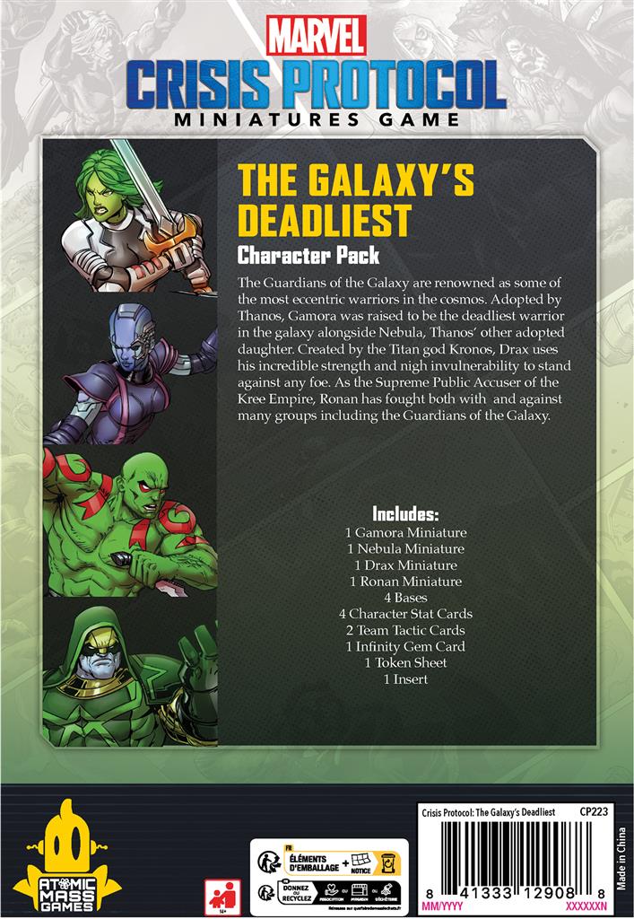 Marvel Crisis Protocol:The Galaxy's Deadliest