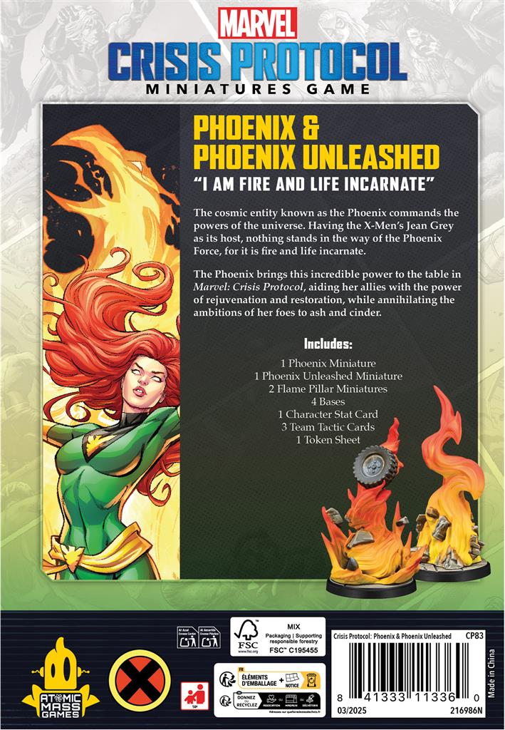 Marvel Crisis Protocol: Phoenix & Phoenix Unleashed