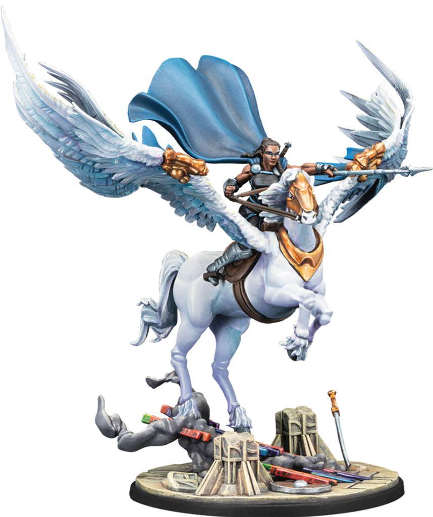 Marvel Crisis Protocol: Valkyrie on Elendil & Warriors Three