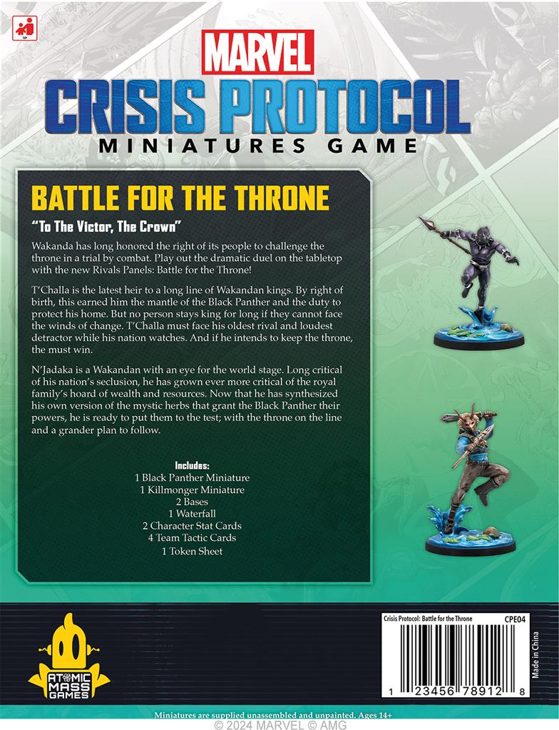 Marvel Crisis Protocol :Rival Panels Battle Throne
