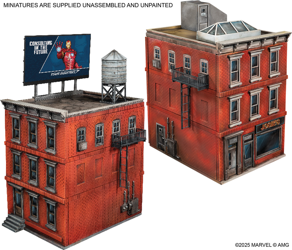 Marvel Crisis Protocol: NYC City Block Collection (Terrain) (LIVRAISON GRATUITE)