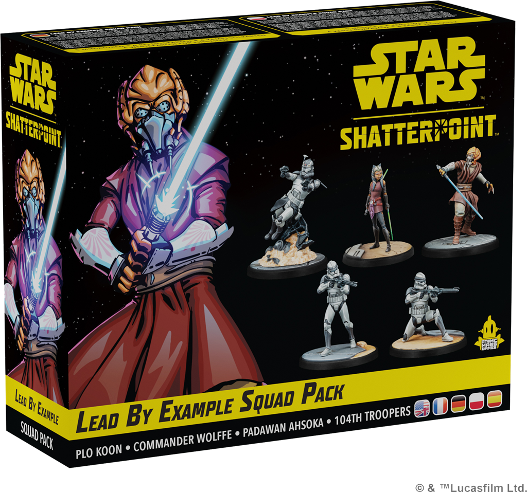 Star wars shatterpoint :Lead by Example Squad Pack
