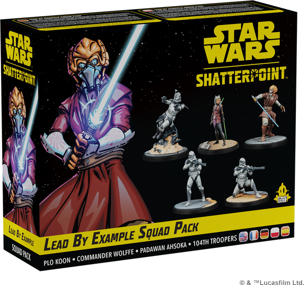 Star wars shatterpoint :Lead by Example Squad Pack