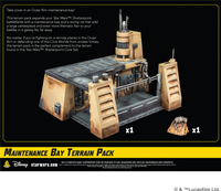 Star wars shatterpoint : Maintenance Bay Terrain Pack ( frais de port gratuit)