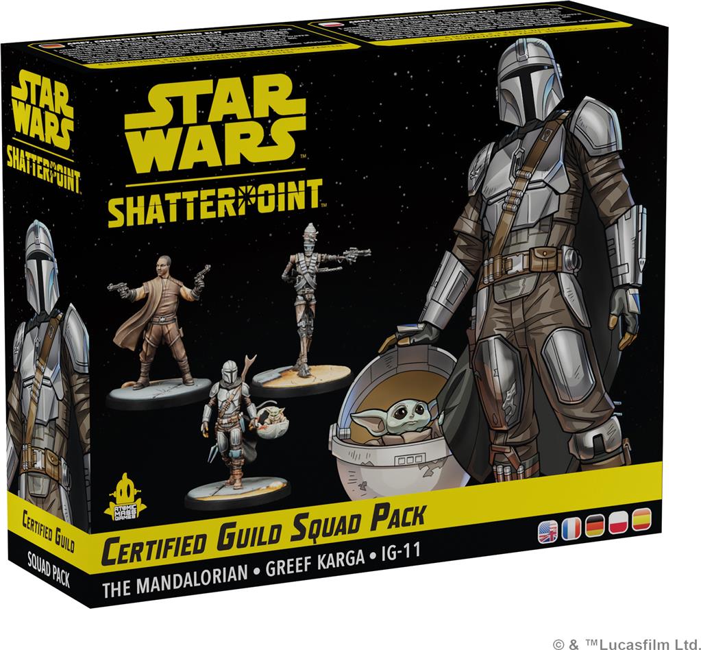 Star wars shatterpoint : Certifié par la Guilde Set d’Escouade/Certified Guild (Squad)