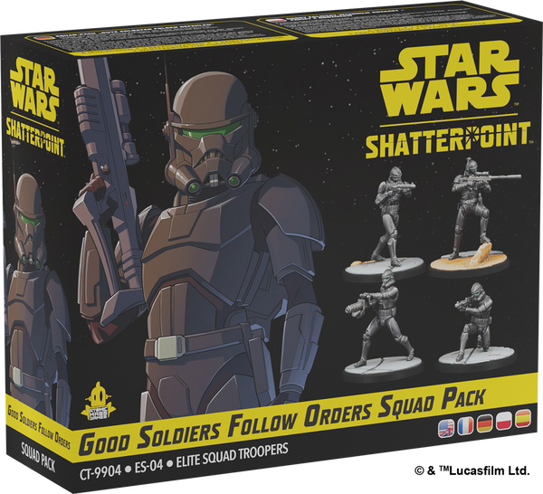 Star wars shatterpoint :Good Soldiers Follow Orders Squad Pack