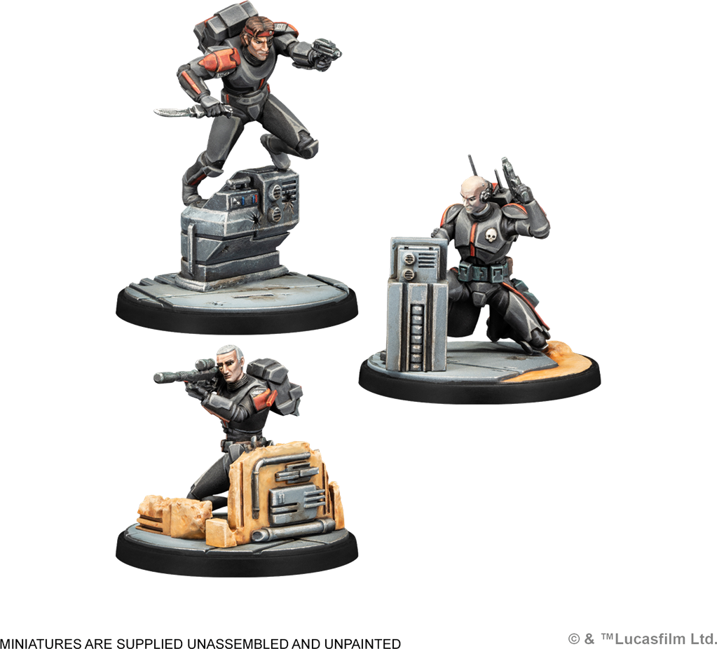 Star wars shatterpoint :Clone Force 99 - Set d’Escouade (EN STOCK)