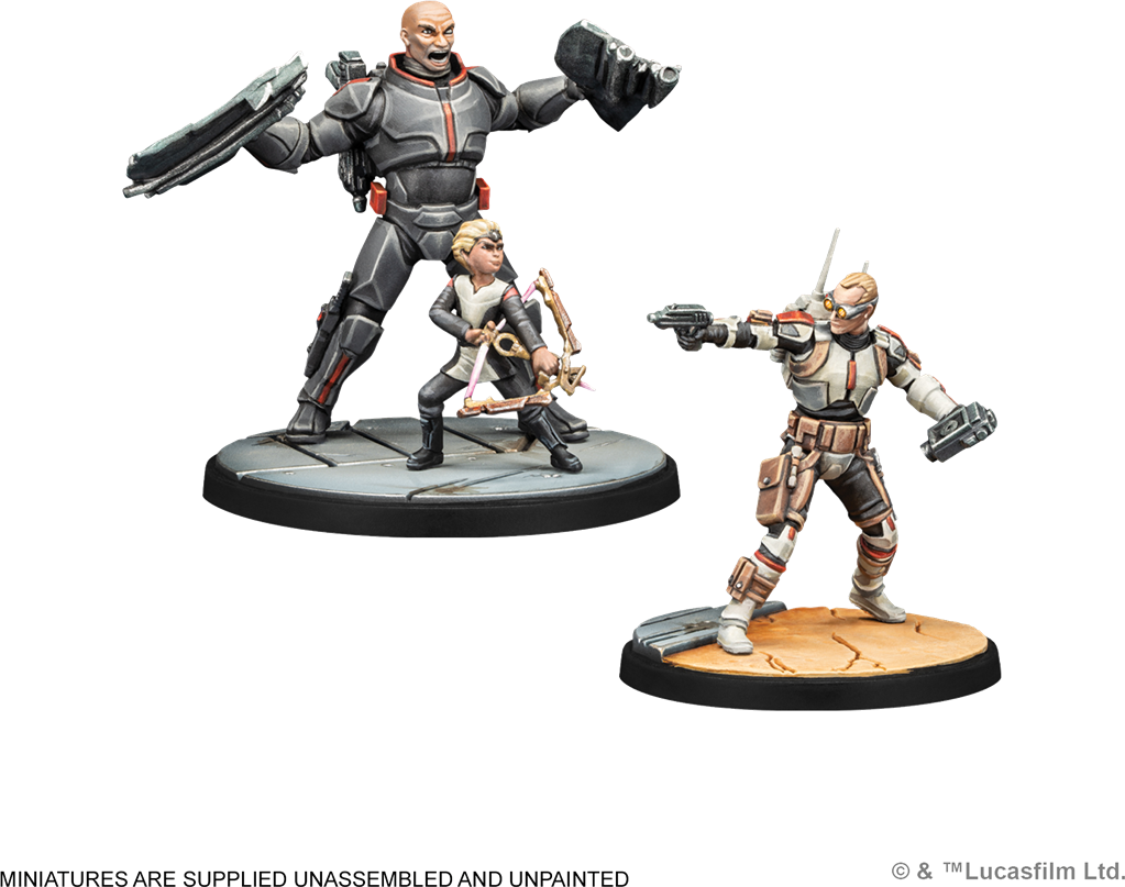 Star wars shatterpoint :Clone Force 99 - Set d’Escouade
