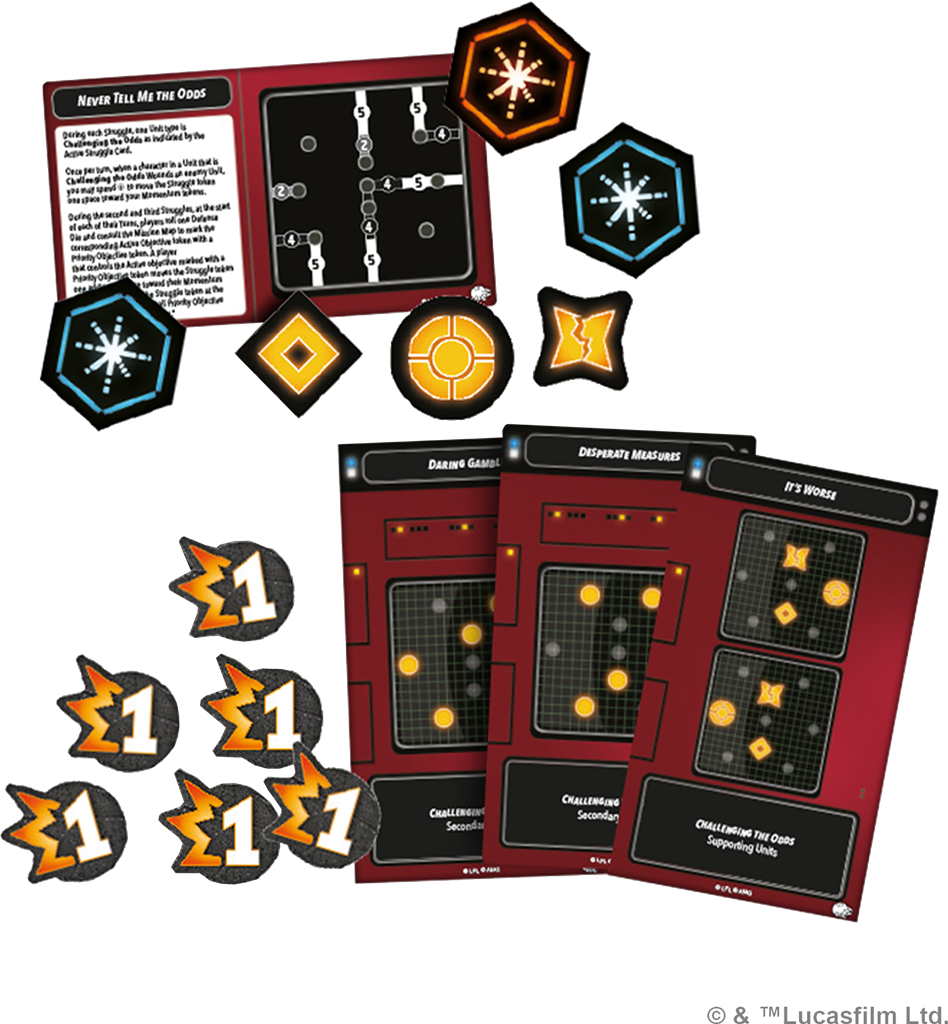 Star wars shatterpoint :Never Tell Me The Odds Mission Pack