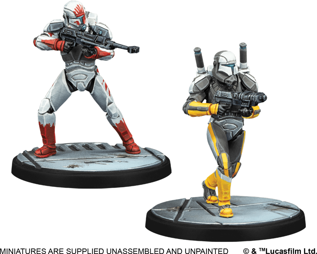 Star wars shatterpoint : Delta Squad, Form Up (Squad)