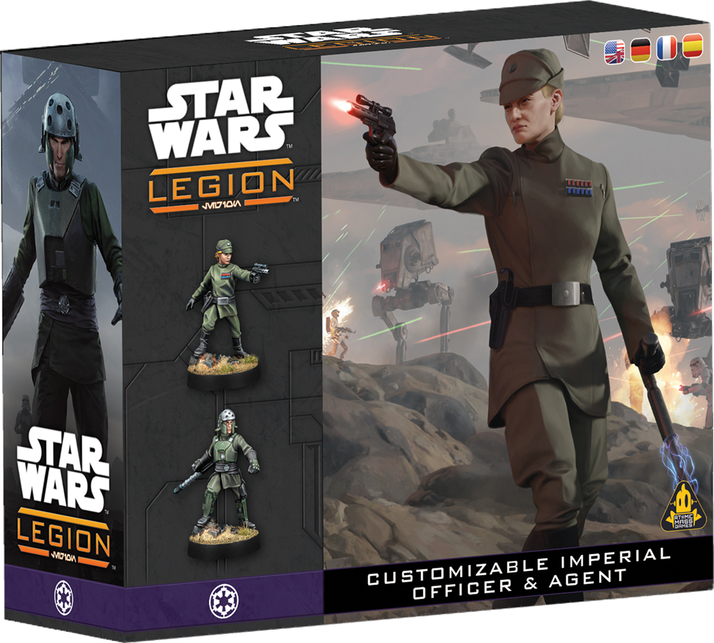 Star wars Légion : Officiers et Agents Impériaux personnalisables (EN STOCK)