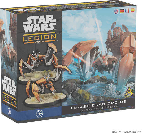 Star wars legion : LM-432 Crab Droid (extension d'unité)